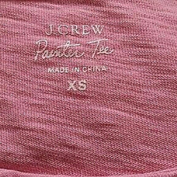 J.Crew Top T Dusty Pink Long Sleeve Top X-Small WOMENS X-Small - Picture 2 of 5